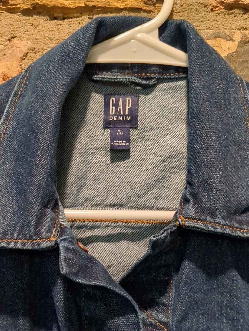 GAP Kids Boys Girls Denim Jean Jacket, Size 12
